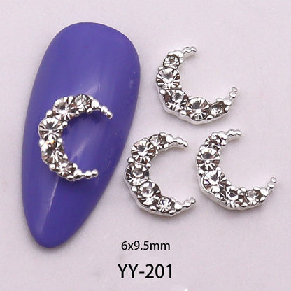 Moon Series 3D Nail Charms - 10PCS (Make Selection)