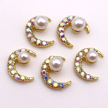 Moon Series 3D Nail Charms - 10PCS (Make Selection)