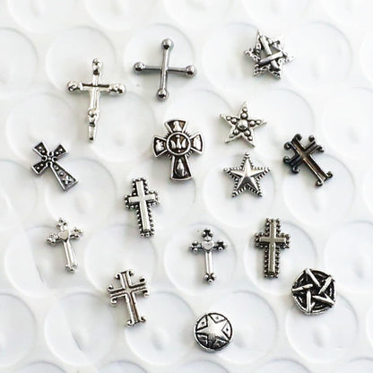 Goth Metal 3D Charms - 50 PCS (Make Selection)