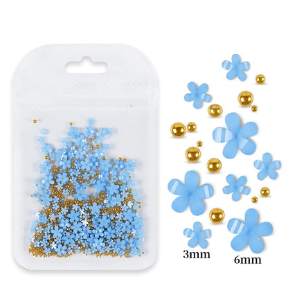 Spring Fling 3D Acrylic Flowers - Mixed 5g (Select Color)