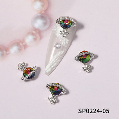 Planet Nail Charms - 10 PCS - (Make Selection)