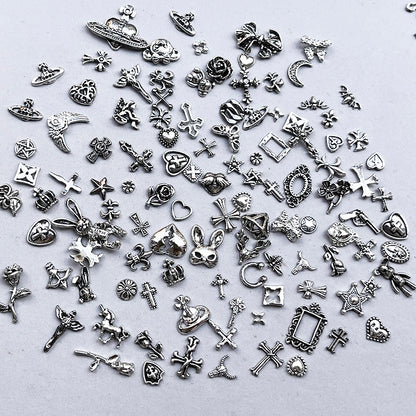 Goth Metal 3D Charms - 50 PCS (Make Selection)