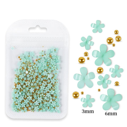 Spring Fling 3D Acrylic Flowers - Mixed 5g (Select Color)