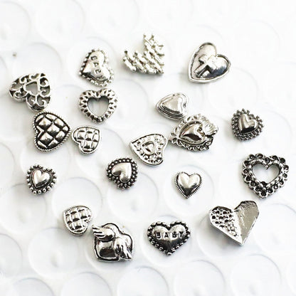 Goth Metal 3D Charms - 50 PCS (Make Selection)