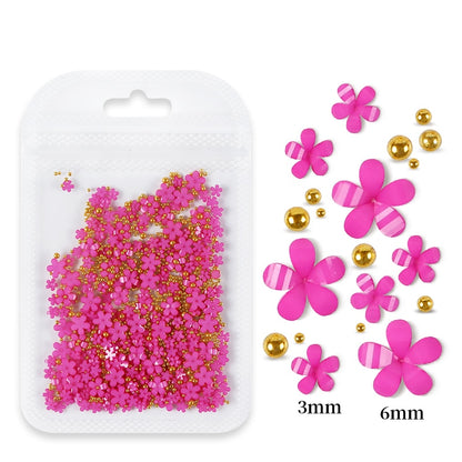 Spring Fling 3D Acrylic Flowers - Mixed 5g (Select Color)