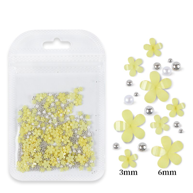 Spring Fling 3D Acrylic Flowers - Mixed 5g (Select Color)