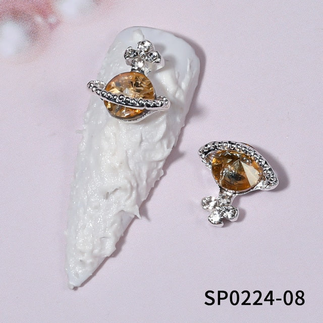 Planet Nail Charms - 10 PCS - (Make Selection)