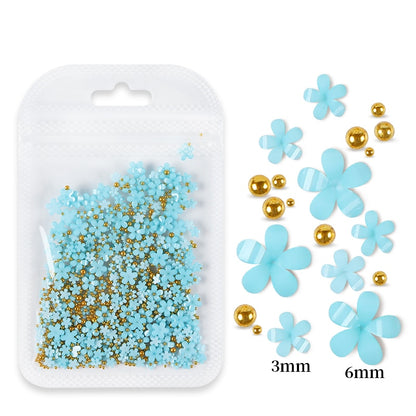 Spring Fling 3D Acrylic Flowers - Mixed 5g (Select Color)