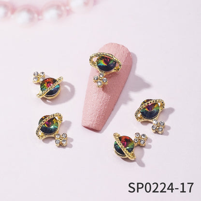 Planet Nail Charms - 10 PCS - (Make Selection)