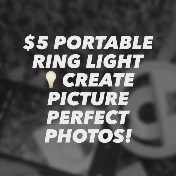 Nailfie Ring Light