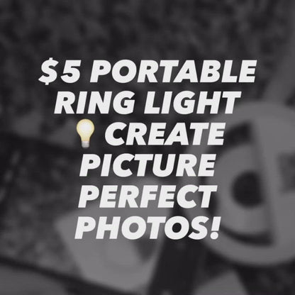 Nailfie Ring Light