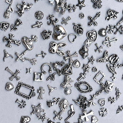 Goth Metal 3D Charms - 50 PCS (Make Selection)