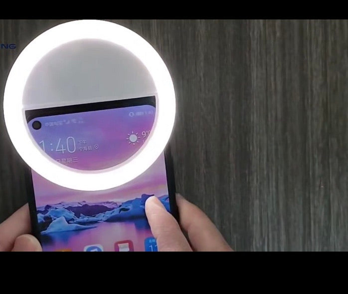 Nailfie Ring Light