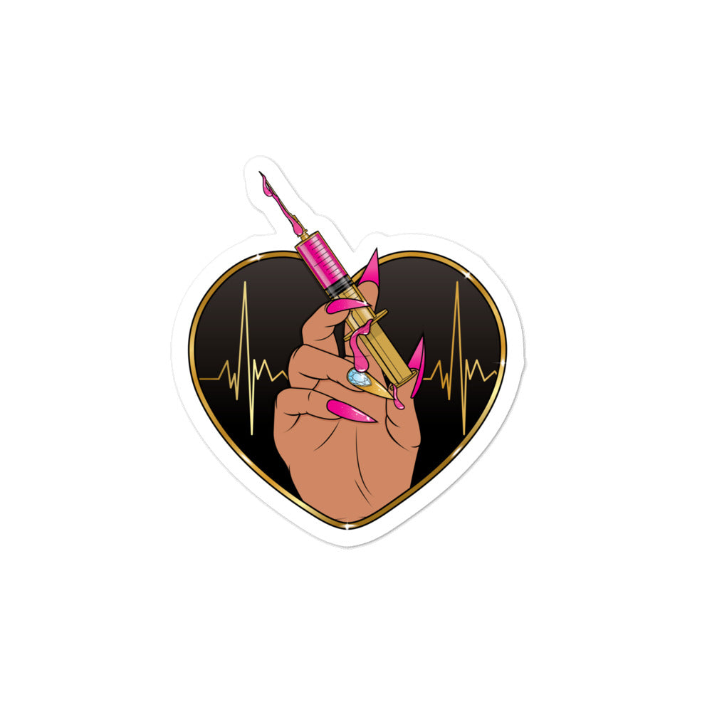 The Nail Remedy Logo - Sticker